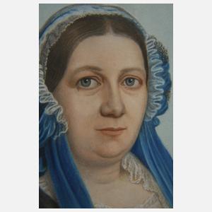 August Achilles, attr., Paar Portraits