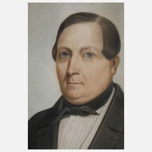 August Achilles, attr., Paar Portraits