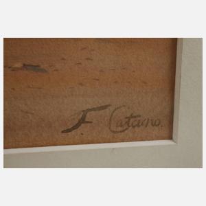 Frank Catano, Abendliche Rast vor den Pyramiden