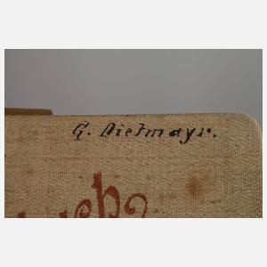 Georg Dietmayr, Zwei Skizzenbücher