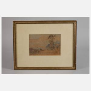 James Holland, attr., Italienische Landschaft