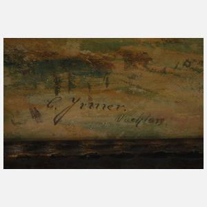 Prof. Carl Irmer, Baumgruppe im Sonnenschein