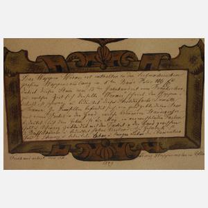 Christian Kurz, "Wappen der Familie Wörner"