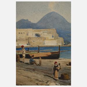 Prof. Ascan Lutteroth, In der Bucht von Neapel