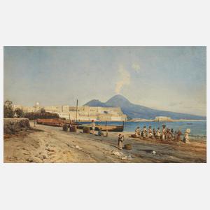 Prof. Ascan Lutteroth, In der Bucht von Neapel