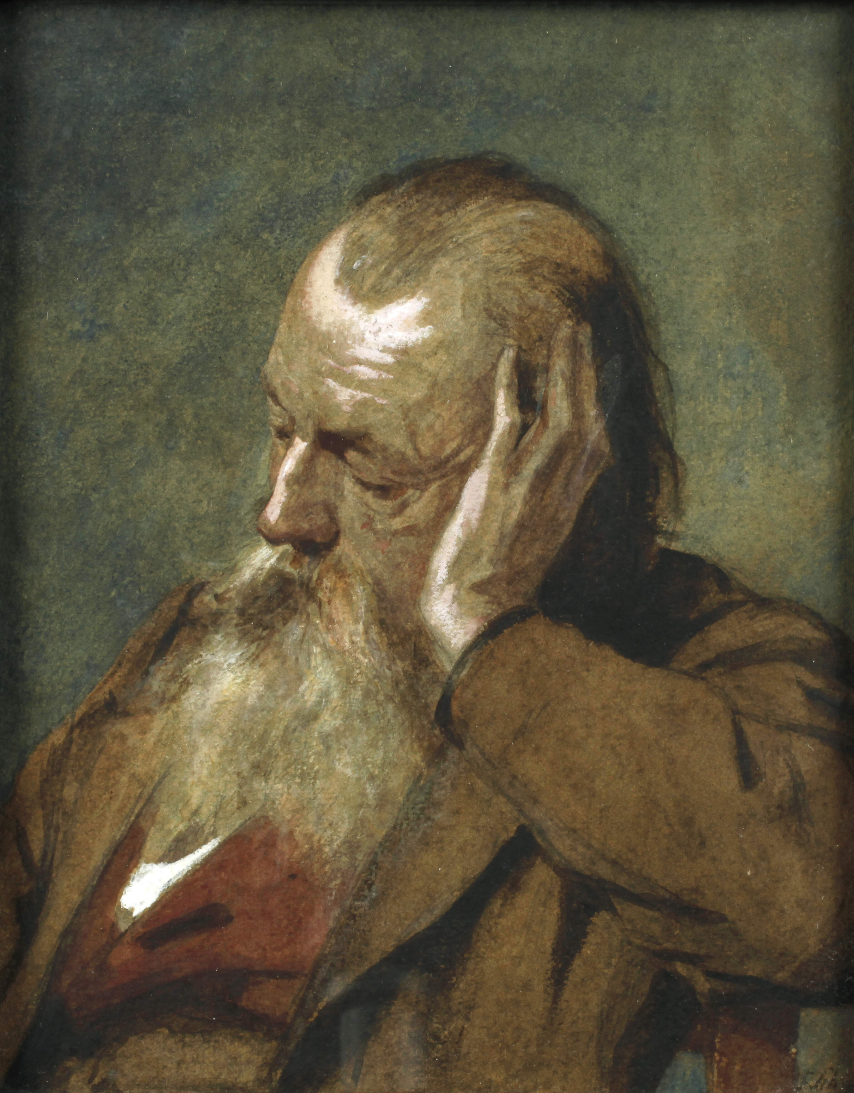 Ferdinand Schauss, Bildnis eines älteren Herren