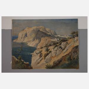 Blick auf den Monte Solaro auf Capri