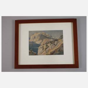 Blick auf den Monte Solaro auf Capri