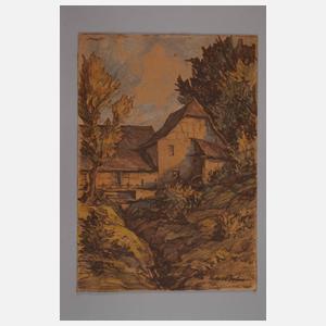 Oskar Bohn, Die Wassermühle