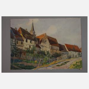 Georg Daubner, "Bergheim im Elsass"