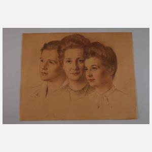 Anton Filkuka, Familienportrait