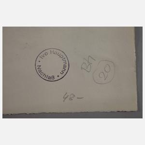 Prof. Ivo Hauptmann, Frauenportrait