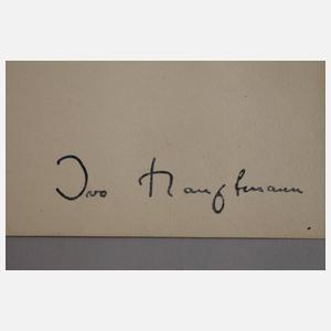 Prof. Ivo Hauptmann, Zwei Studienblätter