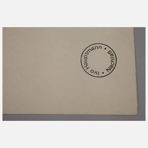 Prof. Ivo Hauptmann, Zwei Studienblätter