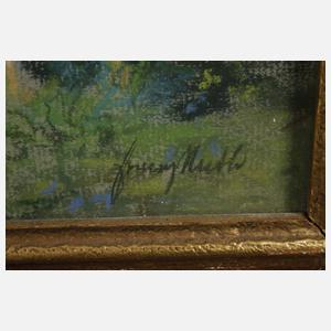 Prof. Franz Huth, "Blick vom Gut auf Apolda"