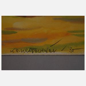 A113, Karl Otmar Kratochwill, "Föhnmauer ..."