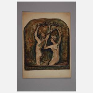 Wilhelm Lefebre, Damenakte