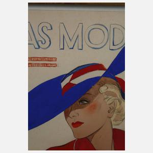 Irena von Rügen, Deckblattentwurf "Das Modell"