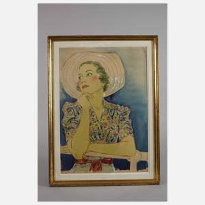 Irena von Rügen, Dame mit Hut