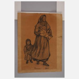 Thomassin, Mutter mit Kindern