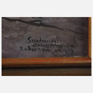 Prof. Robert Wosak, "Santander Schloss Miranda"