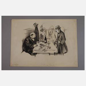 Josef Benedikt Engl, Im Wirtshaus