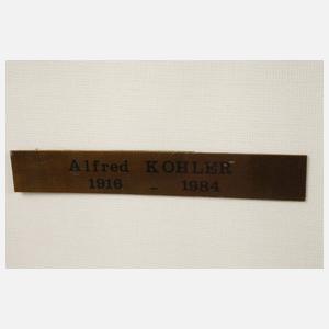Alfred Kohler, "Abstraktes Stillleben"