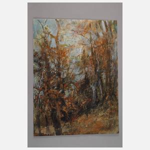 Kurt Pesl, "Herbstlicher Wald"
