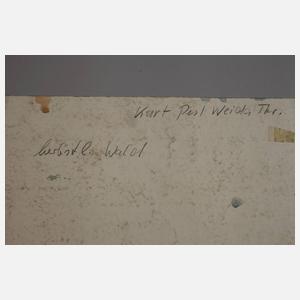 Kurt Pesl, "Herbstlicher Wald"