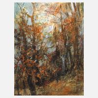 Kurt Pesl, "Herbstlicher Wald"111