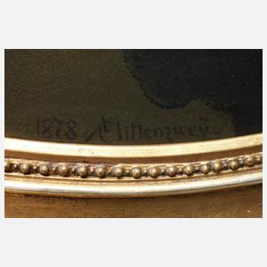 Carl Mittenzwey, Paar Portraitpendants