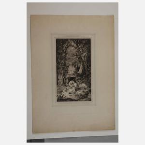 Prof. Ludwig Richter, "Genoveva"