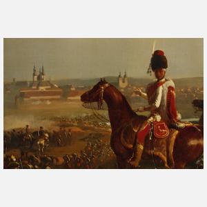 Ludwig Albrecht Schuster, attr., Schlacht bei Fulda 1762