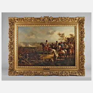 Ludwig Albrecht Schuster, attr., Schlacht bei Fulda 1762