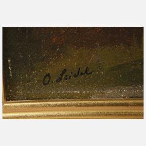 Oskar Seidel, Auf dem Heimweg