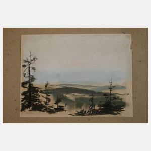 Karl Bellmann, Mittelgebirgslandschaft