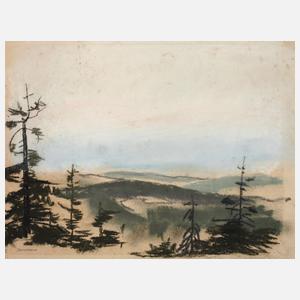 Karl Bellmann, Mittelgebirgslandschaft