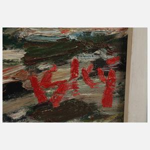 Fredo Bley, Verschneite vogtländische Dorfstraße