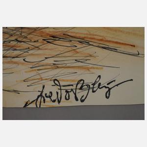 Fredo Bley, Mädchen im Pelzmantel