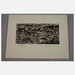 Fredo Bley, Zwei expressive Graphiken