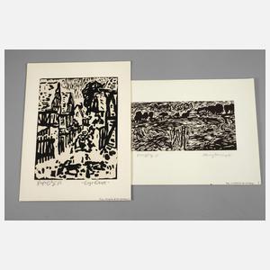 Fredo Bley, Zwei expressive Graphiken