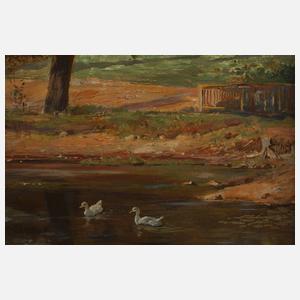 Ermenegildo Carlo Donadini, Am Weiher