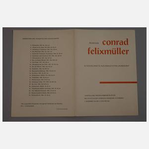 Prof. Conrad Felixmüller, Graphikkonvolut