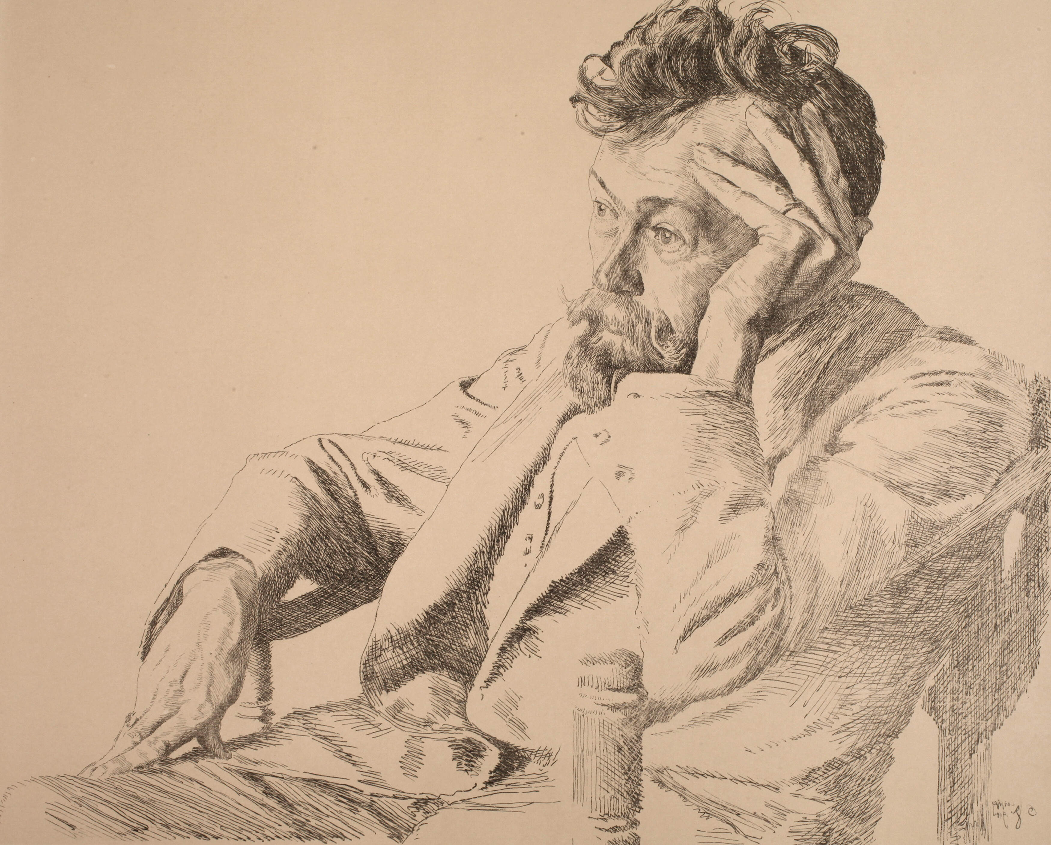 Otto Greiner, Portrait Prof. Paul Horst-Schulze