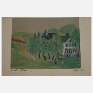 R. Klaus, Studienmappe mit Dresden-Ansichten