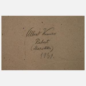 Albert Kunze, Zwei marokkanische Darstellungen