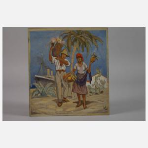 Albert Kunze, Zwei marokkanische Darstellungen