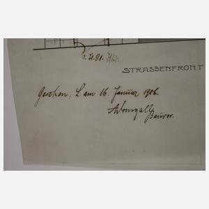 Paul Möbius, Entwurf Wohnhaus Junghans