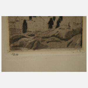 Prof. Richard Müller, Zwei Radierungen