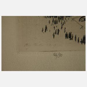 Prof. Richard Müller, Zwei Radierungen